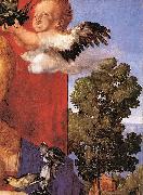 Albrecht Durer Madonna with the Siskin painting